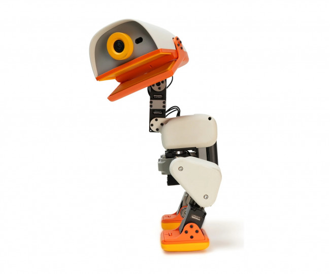 Кишеньковий робот з ШІ Microduck color: Cream